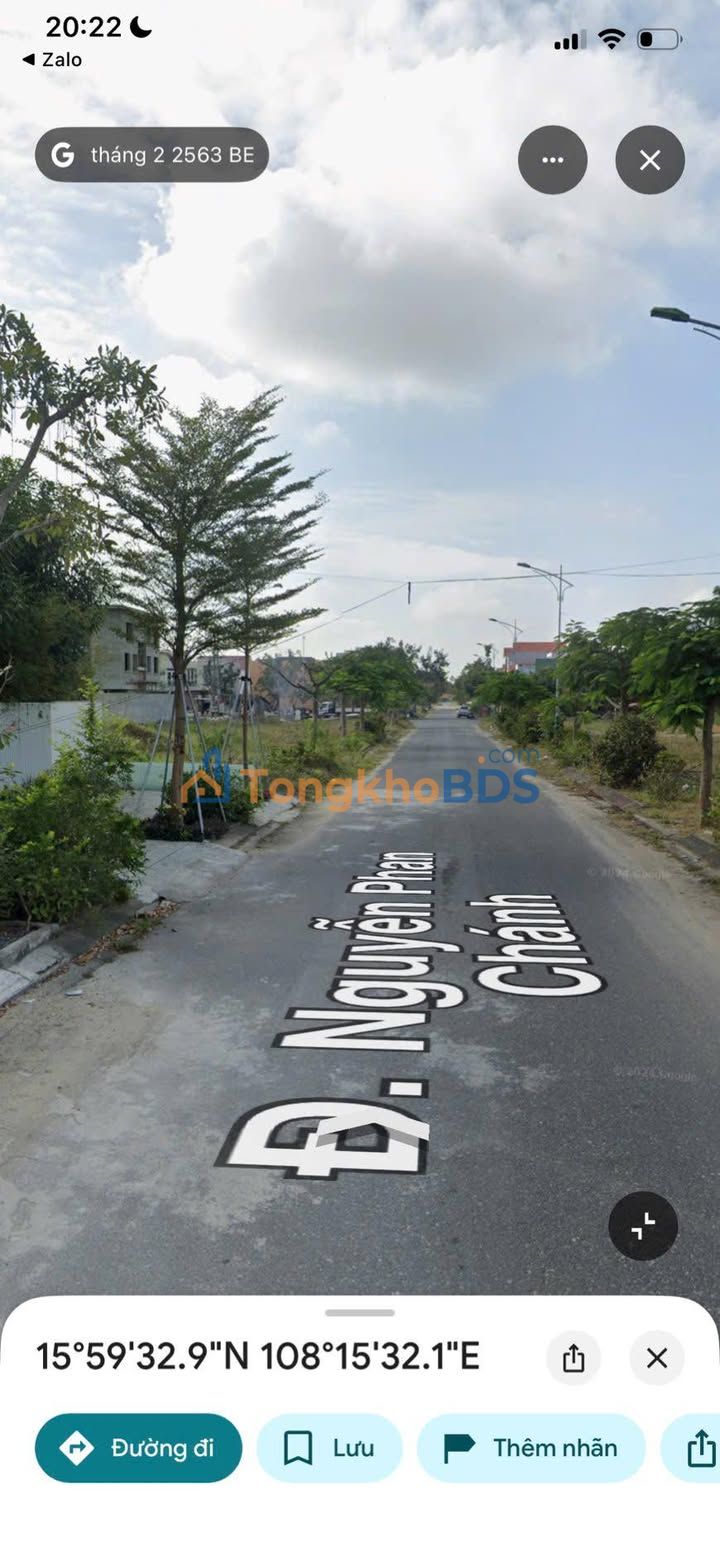 Đất nền 300m² MT Nguyên Phan Chánh, Hòa Quý, Đà Nẵng - Kinh doanh sầm uất