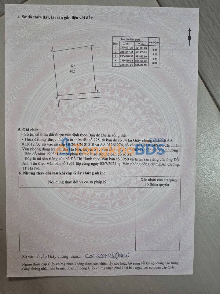 Đất Sóc Sơn 1.5 Tỷ/lô - 80m² Thổ Cư, Ô tô Đỗ Cửa, Gần Trường Đua Ngựa