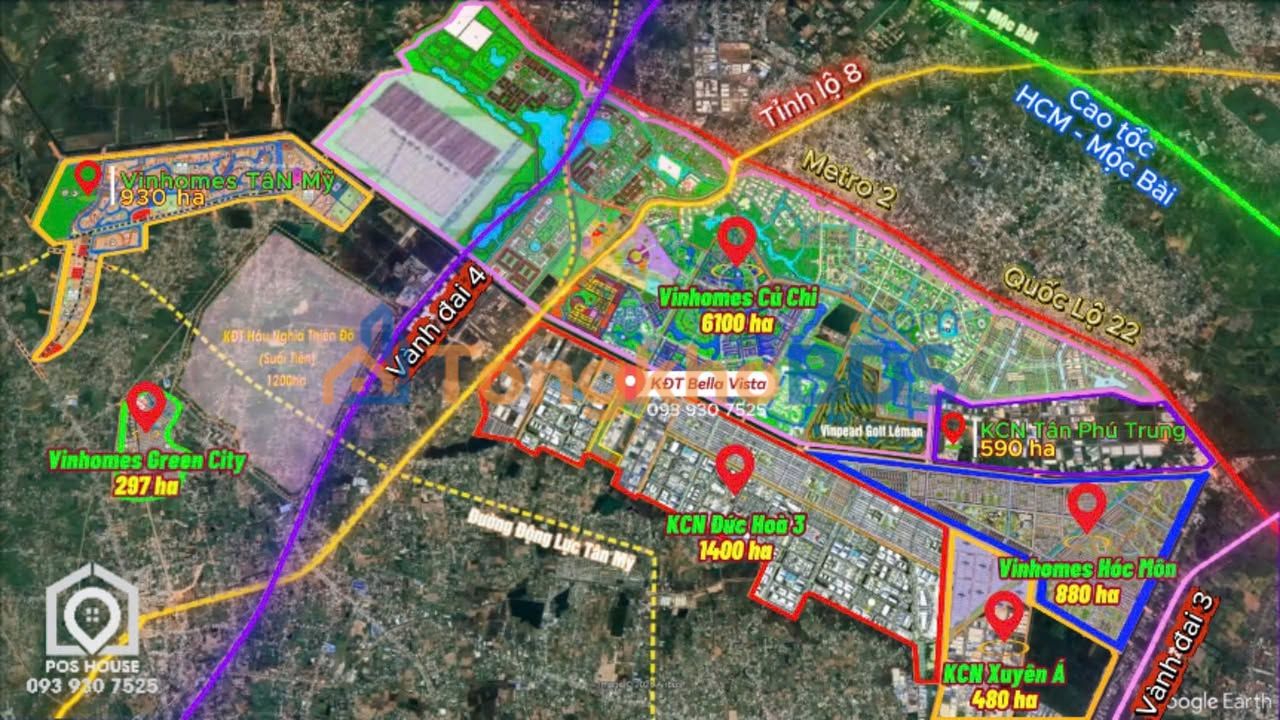 Bán Gấp 18.000m² Đất Nông Nghiệp, Quy Hoạch Vin Củ Chi - Giá Tốt Đầu Tư