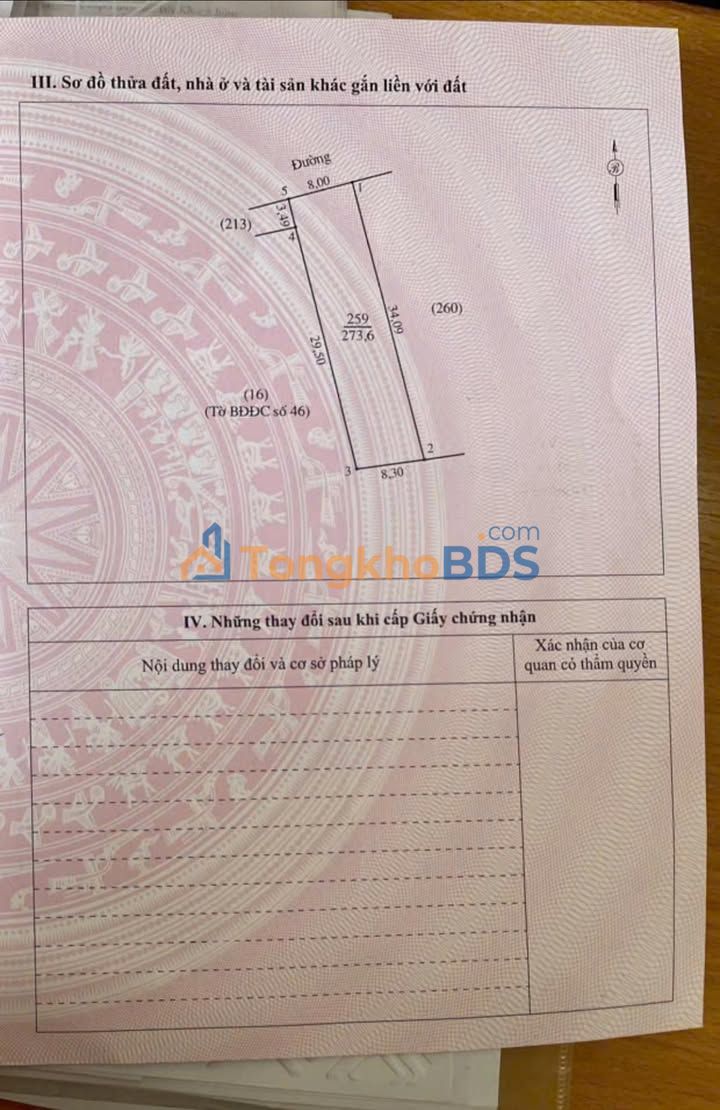 Đất Nền Kỳ Sơn 272m² - Chính Chủ Bán Gấp Vị Trí Vàng