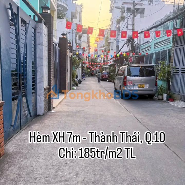 Nhà Hẻm 7m Thành Thái, Q10 - 88.3m² - 16.8 Tỷ - Sẵn Sàng Xây Mới