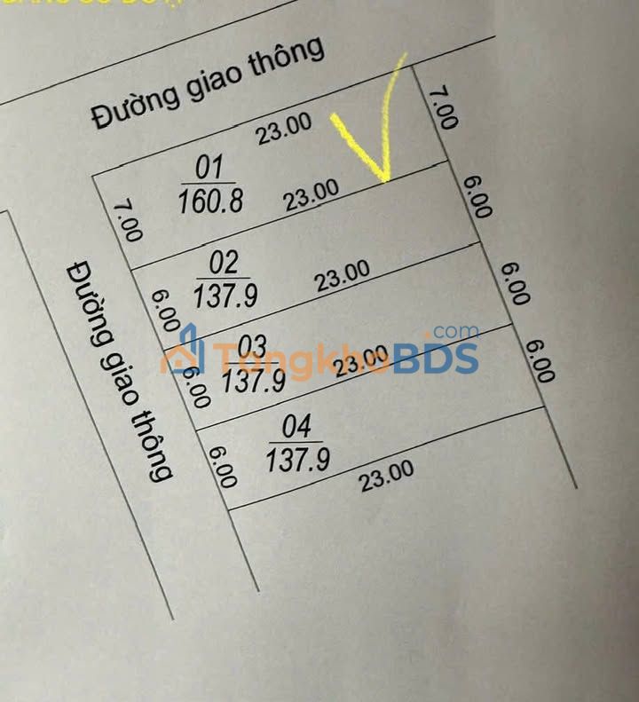 Bán Gấp Đất Vàng Lô Góc Xuân Viên, Nghi Lộc - Sổ Thổ Cư 161m², Giá 15 Tỷ