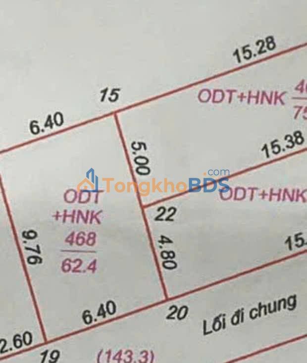 Đất Nền Hồng Liên, TP Vinh 62.4m² - Giá Đầu Tư 1.2 Tỷ