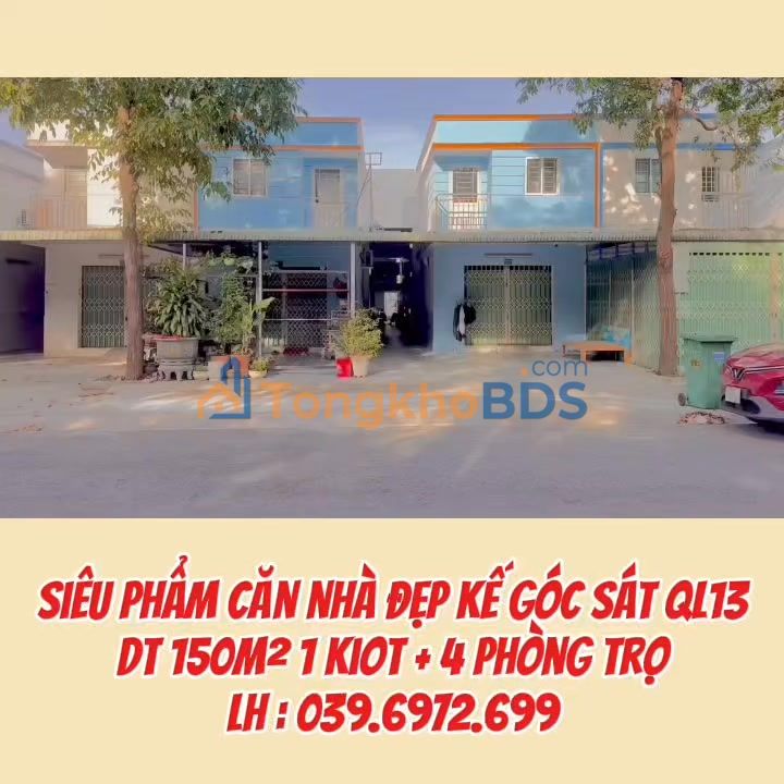 Nhà Mặt Tiền Kinh Doanh G10.69 Bến Cát - 150m² - Chỉ 2,x Tỷ