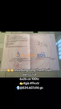 Đất Nền 156m² Đường Nhựa Bưng Còng, Dầu Tiếng - Giá 9xx Triệu