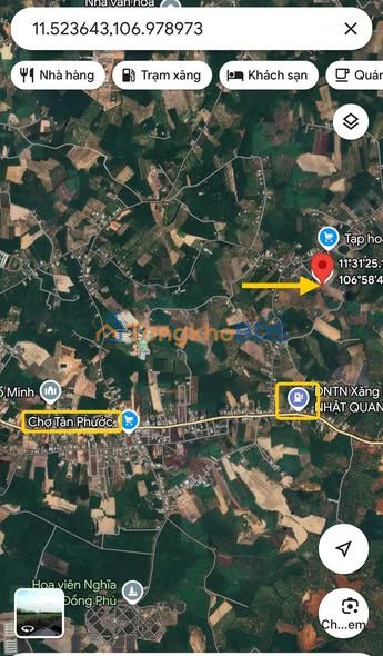 Đất nền Đồng Phú 400m² giá dưới 300 triệu - Sổ hồng sẵn