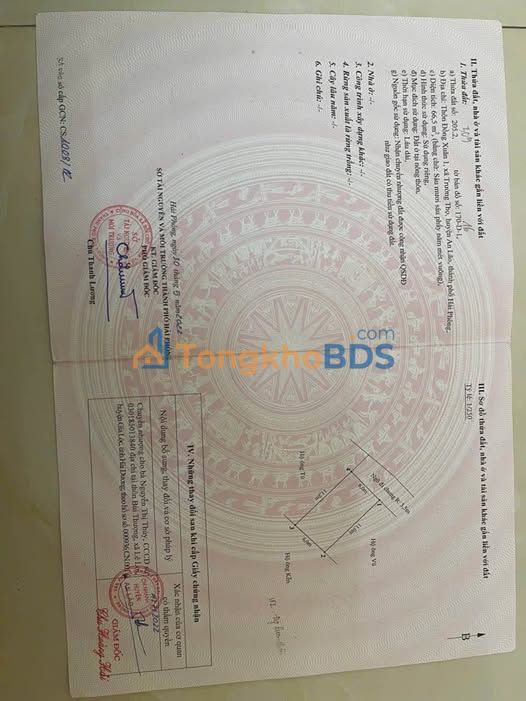 Đất nền An Lão Hải Phòng - Sổ đỏ 66.5m² giá hơn 9xx triệu, sát KCN Tràng Duệ 3