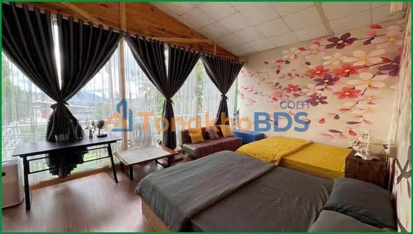 Nhà 5PN Phường 10 Đà Lạt - Đường ô tô, Full nội thất, Giá 12 triệu/tháng