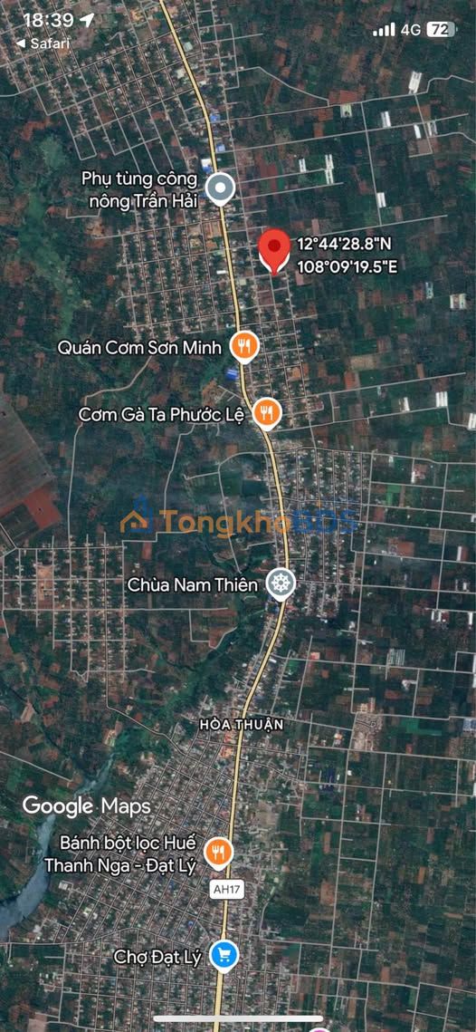 Đất Buôn Ma Thuột Cư ÊBur 120m² 500 triệu - Sổ đỏ chính chủ