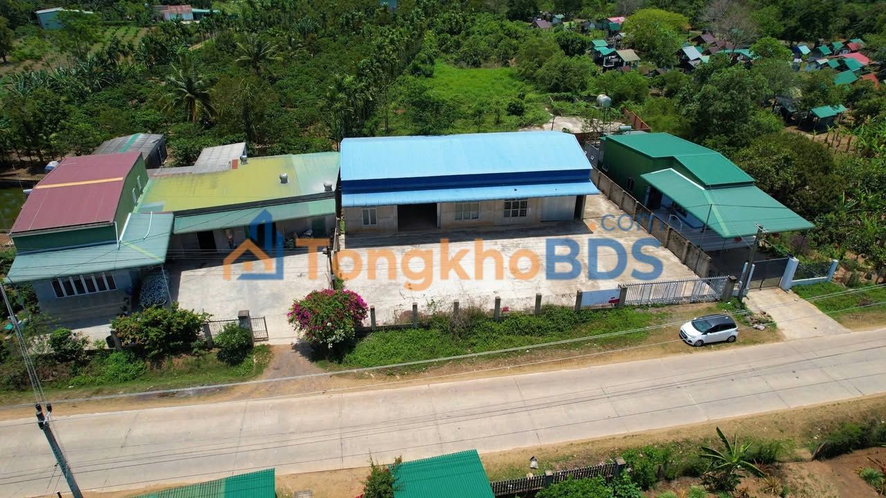 Bán đất tặng kho 5177m² mặt tiền 29m tại Tân Tiến, Krông Pắc - Giá 6 tỷ