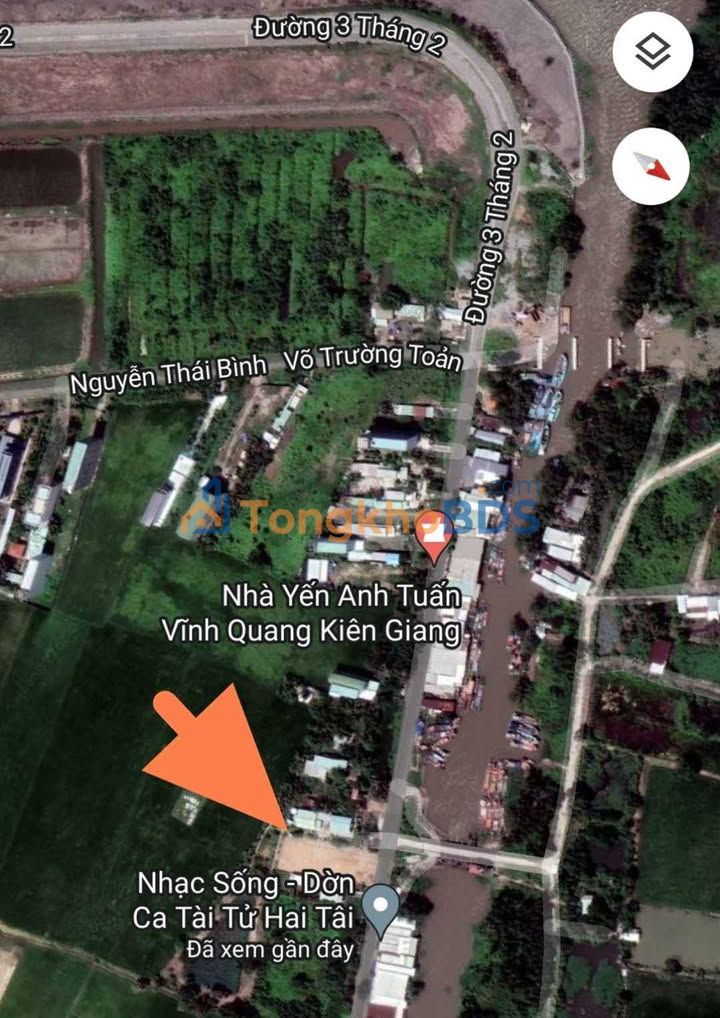 Đất nền Rạch Giá 840m² thỏa thuận - Đường to ô tô