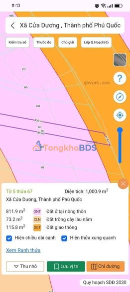 Đất nền Phú Quốc Nguyễn Trung Trực 1000m²/5 tỷ - Sổ đỏ chính chủ