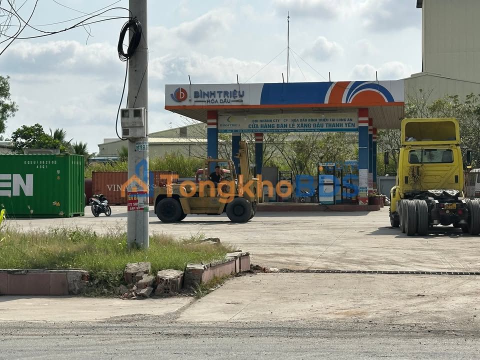 Mặt Tiền Cây Xăng SKK 3100m² - Kinh Doanh Sầm Uất KCN Nhựt Chánh, Bến Lức