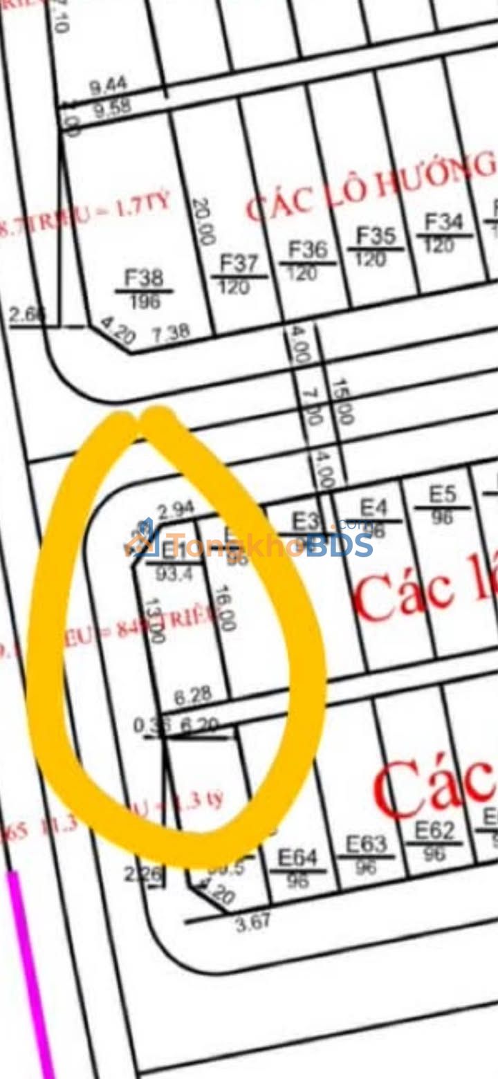 Bán Đất Lô Góc Phường An Hòa, Ninh Bình - 120m², Hướng Nam Giá Tốt