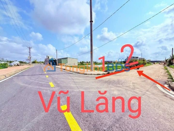 Đất nền góc 100m² tại Vũ Lăng, Tiền Hải - Sổ đỏ sẵn sàng giao dịch