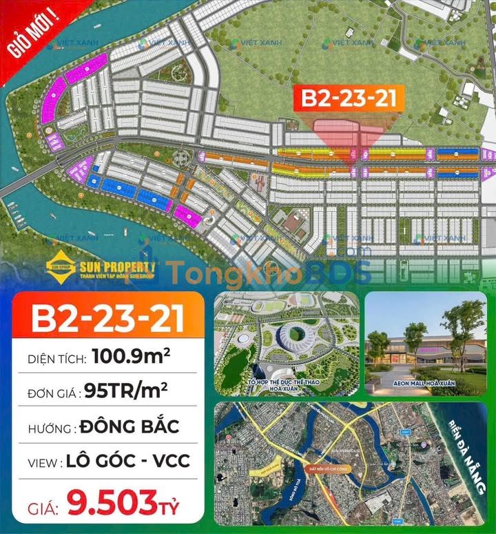 Đất nền Võ Chí Công 100.9m² giá 9.503 tỷ - Sổ đỏ chính chủ
