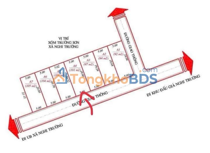 Đất Nền Nghi Lộc 101m² - Sổ Đỏ Sẵn Sàng - Giá 1.3 Tỷ