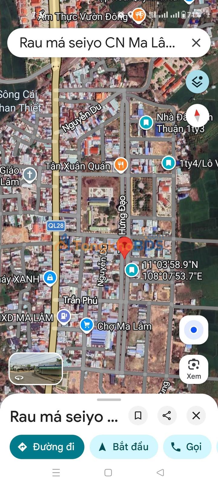 Đất Nền Mặt Tiền Đường Đôi 125m² - Trung Tâm Ma Lâm, Bình Thuận