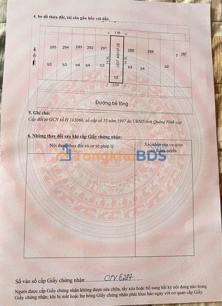 Bán Đất Phường Hồng Hà Hạ Long 57m² Sổ Hồng - Hướng Nam Giá 7 Tỷ