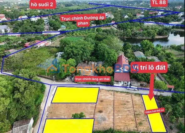 Đất Nền Ba Vì 100m² - Sổ Đỏ Full Thổ Cư, Đường Ô Tô Tránh