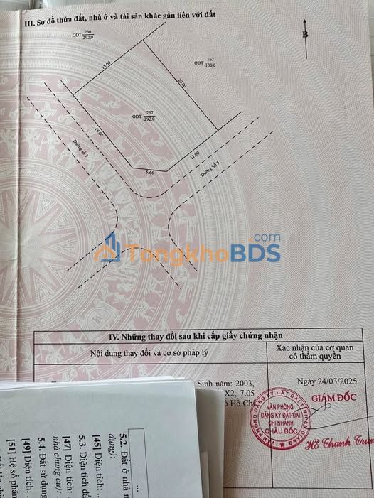 Bán Nền Góc Biệt Thự 292m² P. Châu Phú A, An Giang - Kinh Doanh Đa Ngành