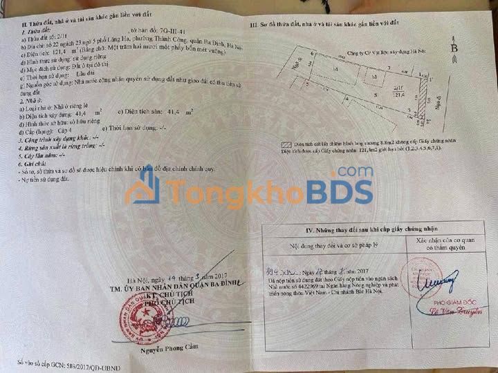 Đất Láng Hạ 122m² Nở Hậu - Vị Trí VIP Đống Đa - 37 Tỷ