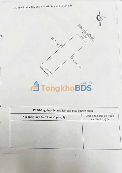 Bán Đất Mặt Phố Hải Đông, TP Hải Dương - Kinh Doanh Đắc Lợi 70m²