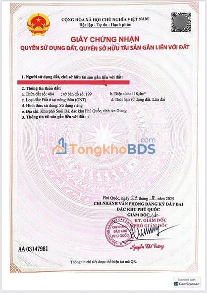 Đất Nền Suối Đá Hà Tiên 119m² - Sổ Đô Thị, View Núi Đẹp