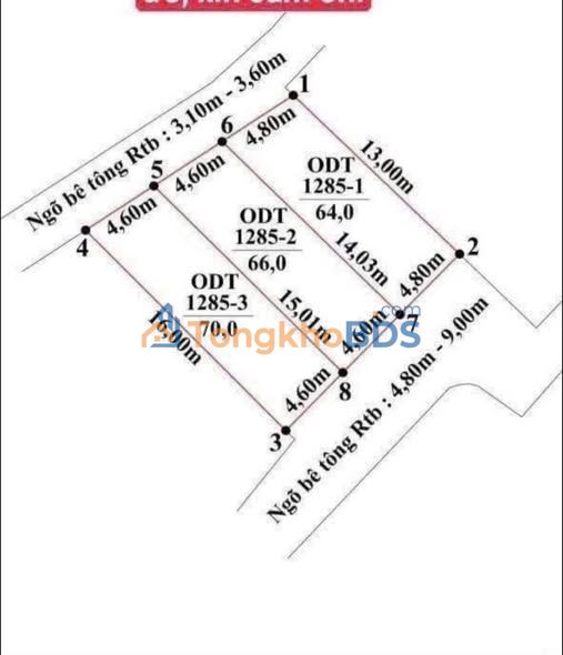 Đất nền Thủy Nguyên 70m² - Ngõ ô tô, gần BV Quốc tế, giá từ 1 tỷ