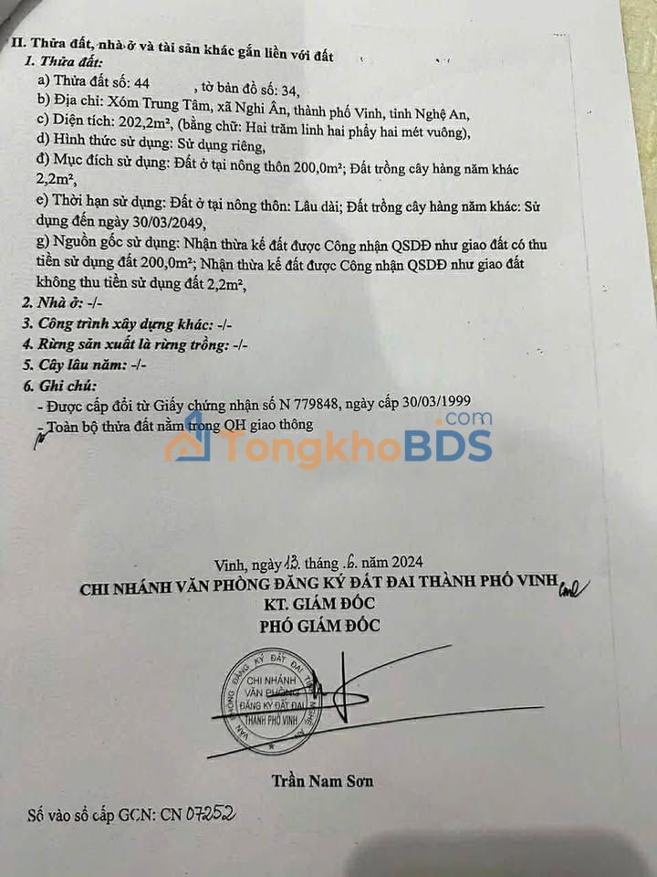 Đất Mặt Tiền QL46 Nghi Ân 202m² - Kinh Doanh Sầm Uất, Giá 11 Tỷ