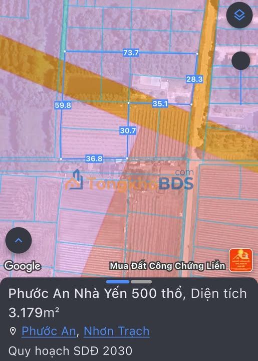 Đất Vườn 3200m² Phước An, Nhơn Trạch - Sẵn Nhà Yến, Giá Đầu Tư 19.2 Tỷ