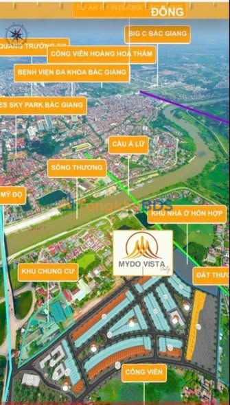 Đất Nền Sổ Hồng Sẵn 80m² Vista, Bắc Giang - Đường Rộng Ô Tô Tránh