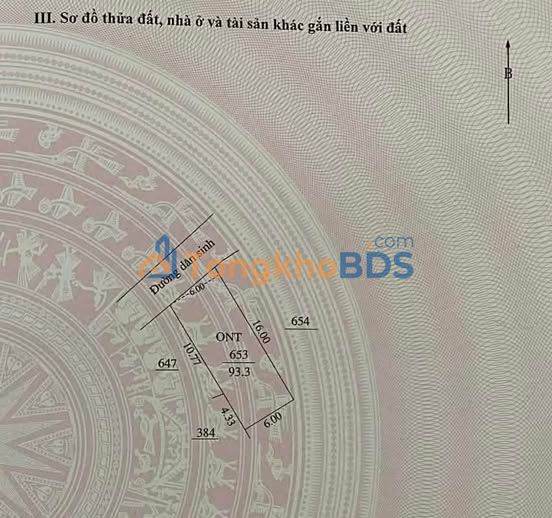 Bán nhà C4 Xã Phương Thiện, Hà Giang - 93m² thổ cư, 2PN, ô tô tránh