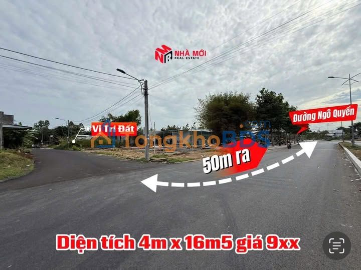 Đất nền Licogi Cà Mau 66m² - Vài chục mét ra Ngô Quyền, Giá 9xx Triệu