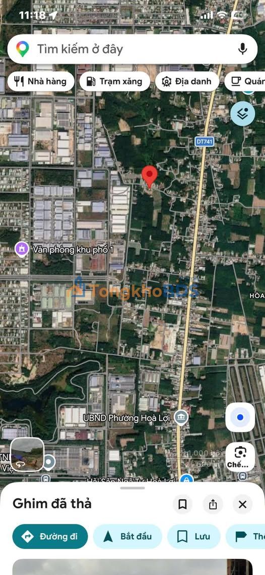 Bán Đất Hòa Phú, Thủ Dầu Một 160m² - Sổ Thổ Cư, Đường Nhựa 7m