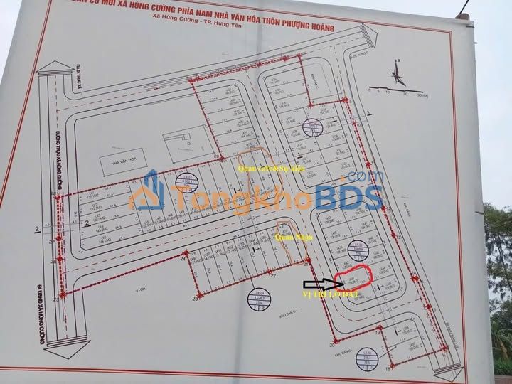 Mặt Tiền Kinh Doanh 108m² Cạnh Nhà Văn Hóa Phượng Hoàng - Hưng Yên