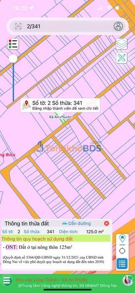 Nhà Mặt Tiền Hẻm 125m² An Phước, Long Thành - Sổ Riêng Thổ Cư, Giá 1.65 Tỷ
