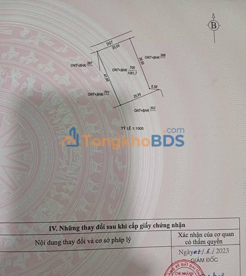 Đất nền Hưng Thủy, Quảng Bình 1062m² - Sổ đỏ sẵn sàng, tiềm năng phân lô