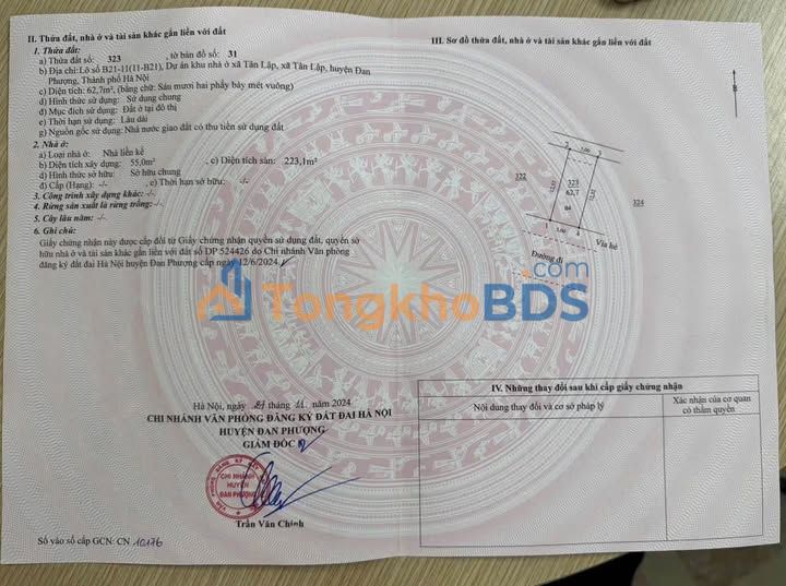 Nhà Liền Kề Cienco-5 Hoài Đức 63m² - Sổ Đỏ Sẵn Sàng