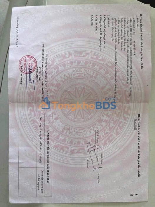 Đất nền Hoà Nghĩa Dương Kinh 58.6m² - Sổ đỏ sẵn, giá đầu tư 900 triệu