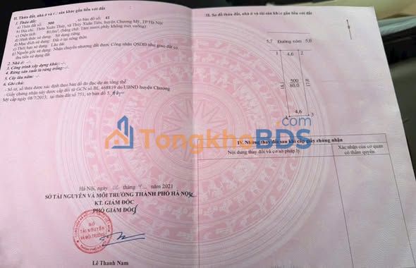 Bán đất 80m² Xuân Thủy, Ba Vì - Sổ đỏ full thổ cư, tiềm năng sinh lời