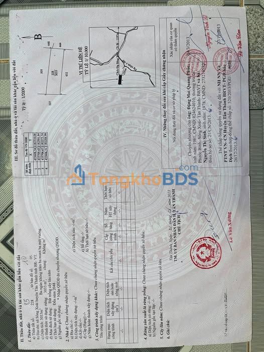 Bán Gấp Đất Vườn 3 Sào Sông Xoài, Bà Rịa - Vũng Tàu - Có Sẵn Cà Phê