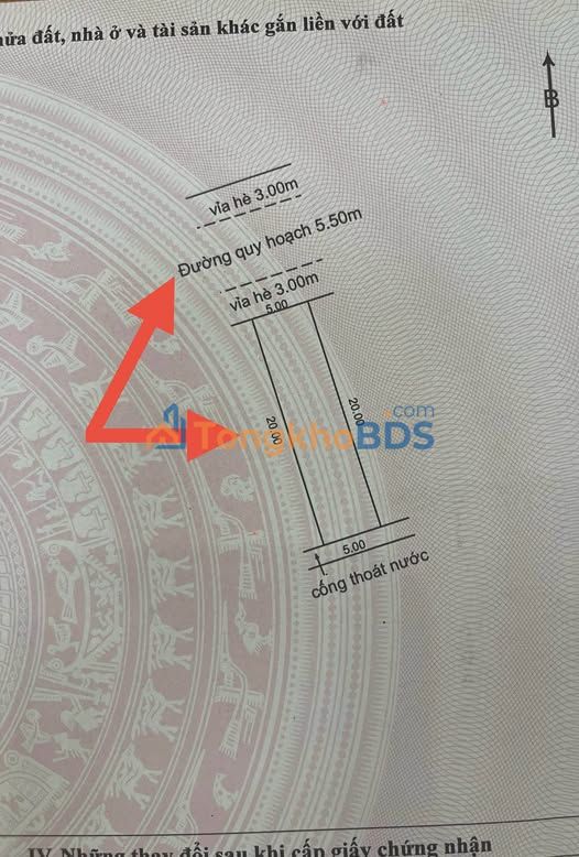 Đất TĐC Hòa Liên 100m² Hướng Tây Bắc - Giá 2.49 Tỷ