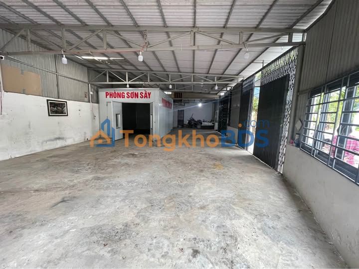 Cho thuê kho xưởng 160m² mặt tiền đường 7m5 Hòa Xuân - Giá 12 triệu/tháng