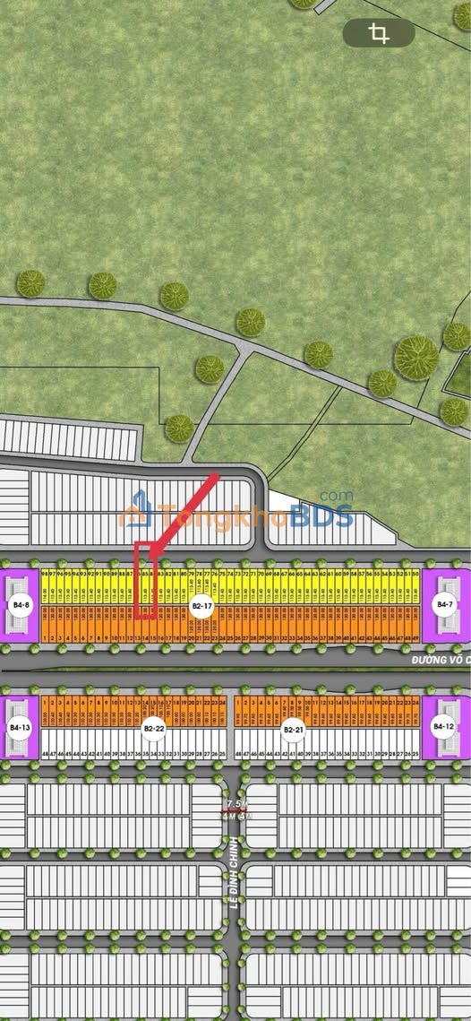 Đất Mặt Tiền Đường 7.5 Hoàng Minh, Liên Chiểu - 115m² - 5.1 Tỷ