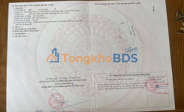 Bán Đất Lô Góc 2 Mặt Tiền Nhơn Thọ 2, Cẩm Lệ - 100.7m² Hướng ĐN