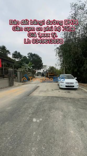 Đất Nền Phú Thọ - 80m² Full Thổ Cư, Mặt Tiền DH14, 1.x Tỷ