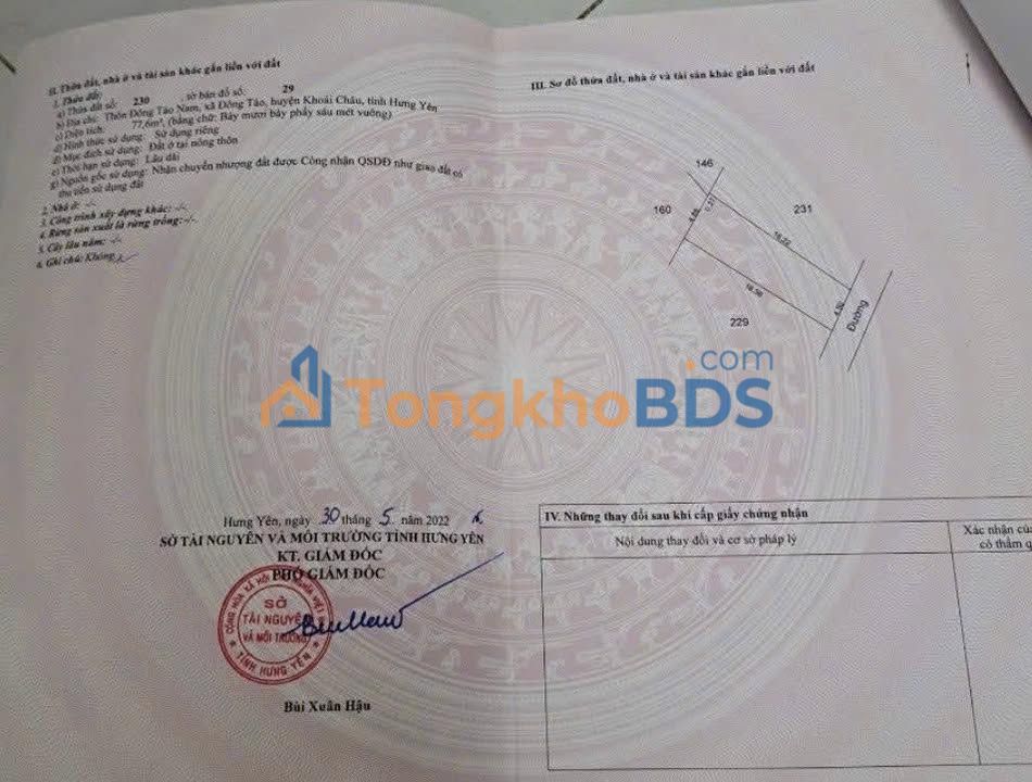 Đất Nền Phú Xuyên 77.6m² - Sổ Đỏ Sẵn Sàng - Đầu Tư Sinh Lời