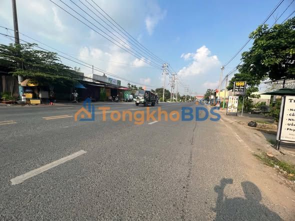 Bán Đất 500m² Mặt Tiền Trần Phú, Thoại Sơn, An Giang - Đường Container