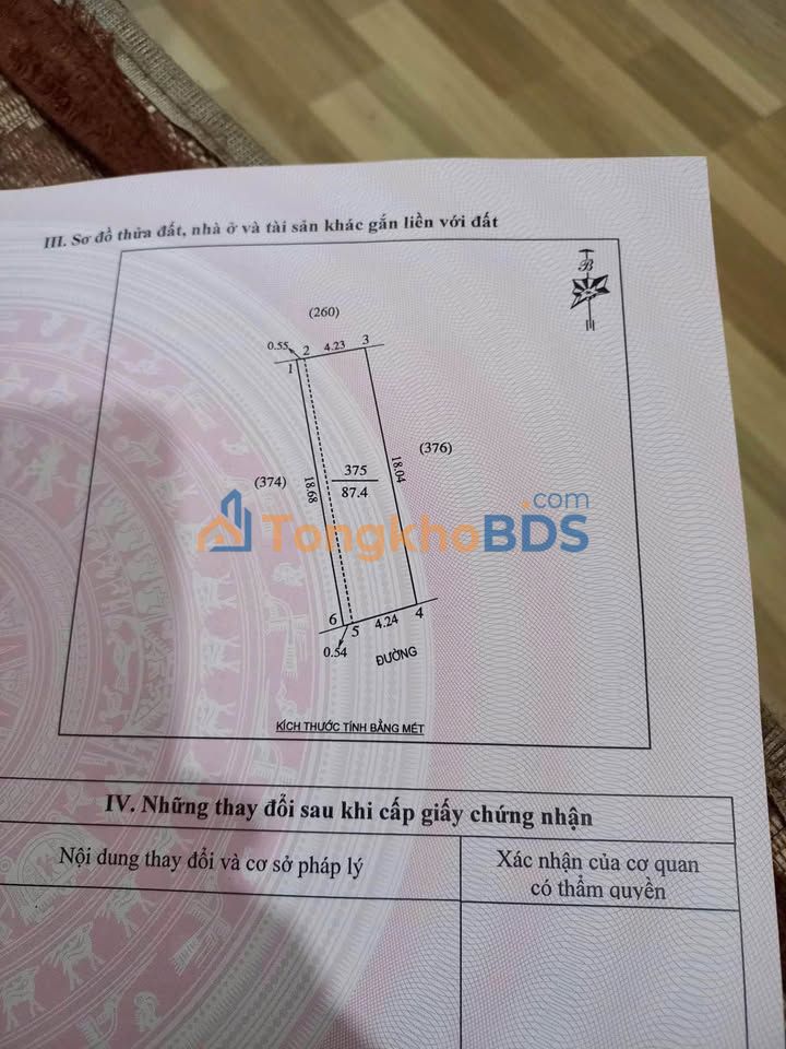 Bán Đất Thổ Cư 87.4m² Phường Hưng Đông, Vinh - Giá 2.05 Tỷ